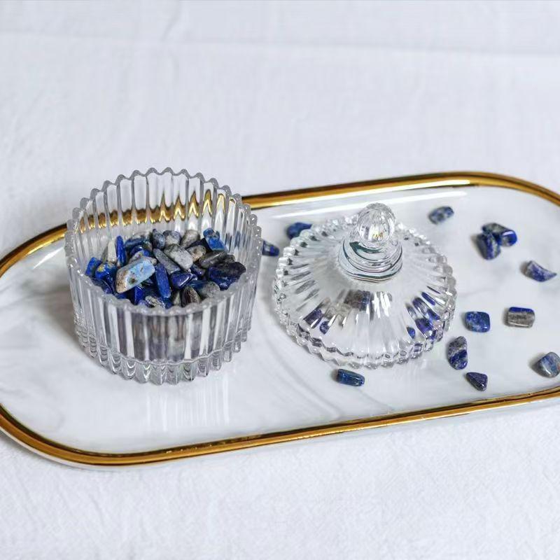 Mongolian Yurt-Inspired Striped Candy Jar & Jewelry Box Specification