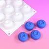 Mousse Cake Mold Silicone Baking Mold Fruit Series Hami Melon Lychee Blueberry Grape Chocolate Mold French Dessert Diy