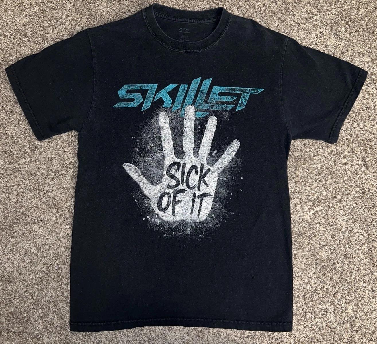 Skillet Band Sick Of It Ablum For Fan T-shirt S to 5XL 2F1902 XXXXL