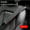 Breathable Alcantara Seat Belt Cover Shoulder Protector Pad For Zeekr 7X MIX 009 9X 8X Auto Interior Accessories