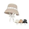 Casual Polka Dot Ribbon Women Fisherman Hat Lace Wide Brim Summer Sun Hat Cotton Sun Protection Sunscreen Visor Cap Camping