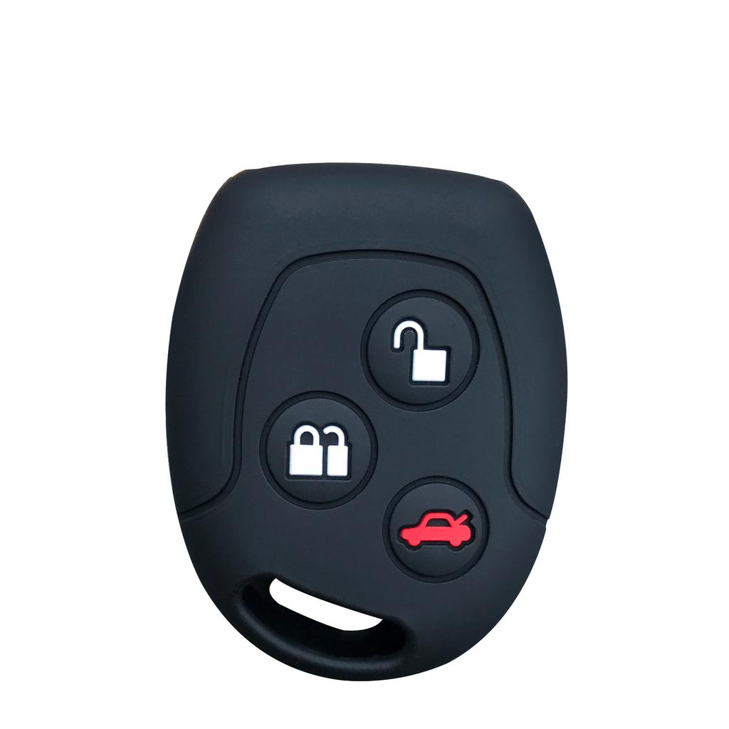 Silikon Auto Schlüsselabdeckung Schutzhülle Für Ford Mondeo Fiesta Mk5 Transit Focus KA Mk1 Galaxy C-Max S-Max Auto Schlüssel Zubehör