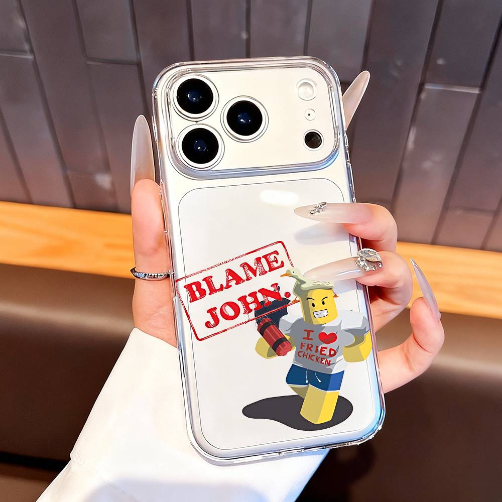 I Love Fried Chicken S-Shedletsky Phone Case For iPhone 7,17,16,15,14,13,12,11 Pro,Max,Plus,XR,Mini,E Clear Full-coverage Soft iPhone14Plus