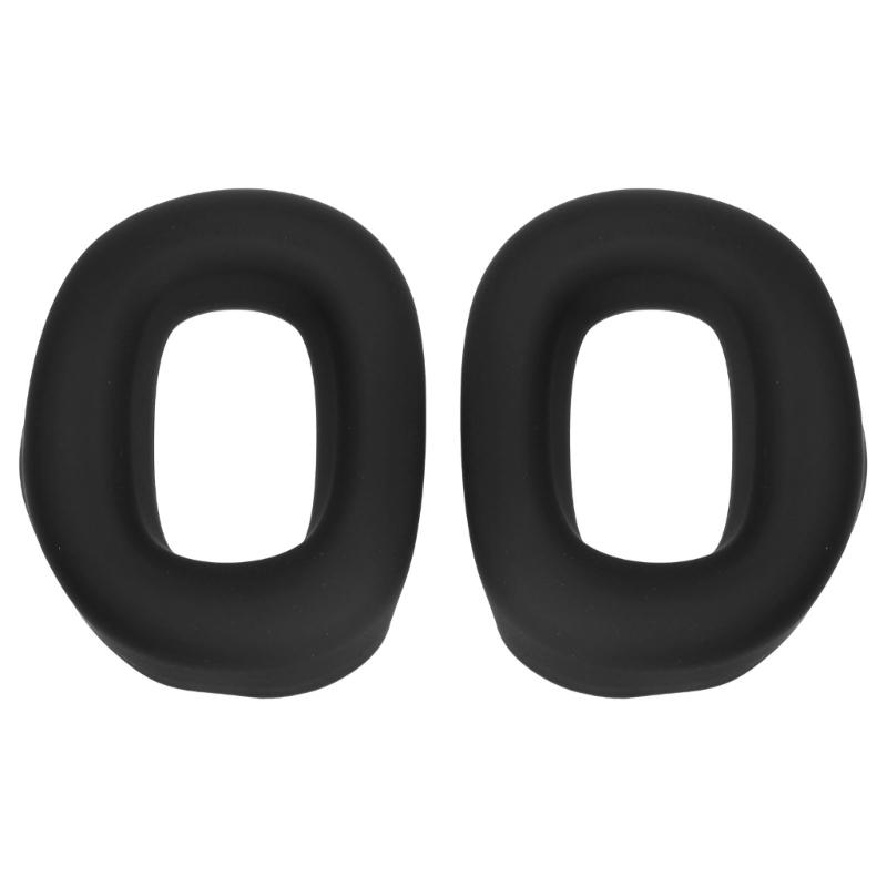 Silicone Ear Pad Headbands Cover for S3 Over-Ear Headphones Earpads Ear Pad Sponges Cushions чёрный