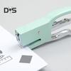 Small Hand-held Stapler 10-16 Sheet Capacity Stapler with 750 Staple Mini Desktop Stapler for Office School Home Travel