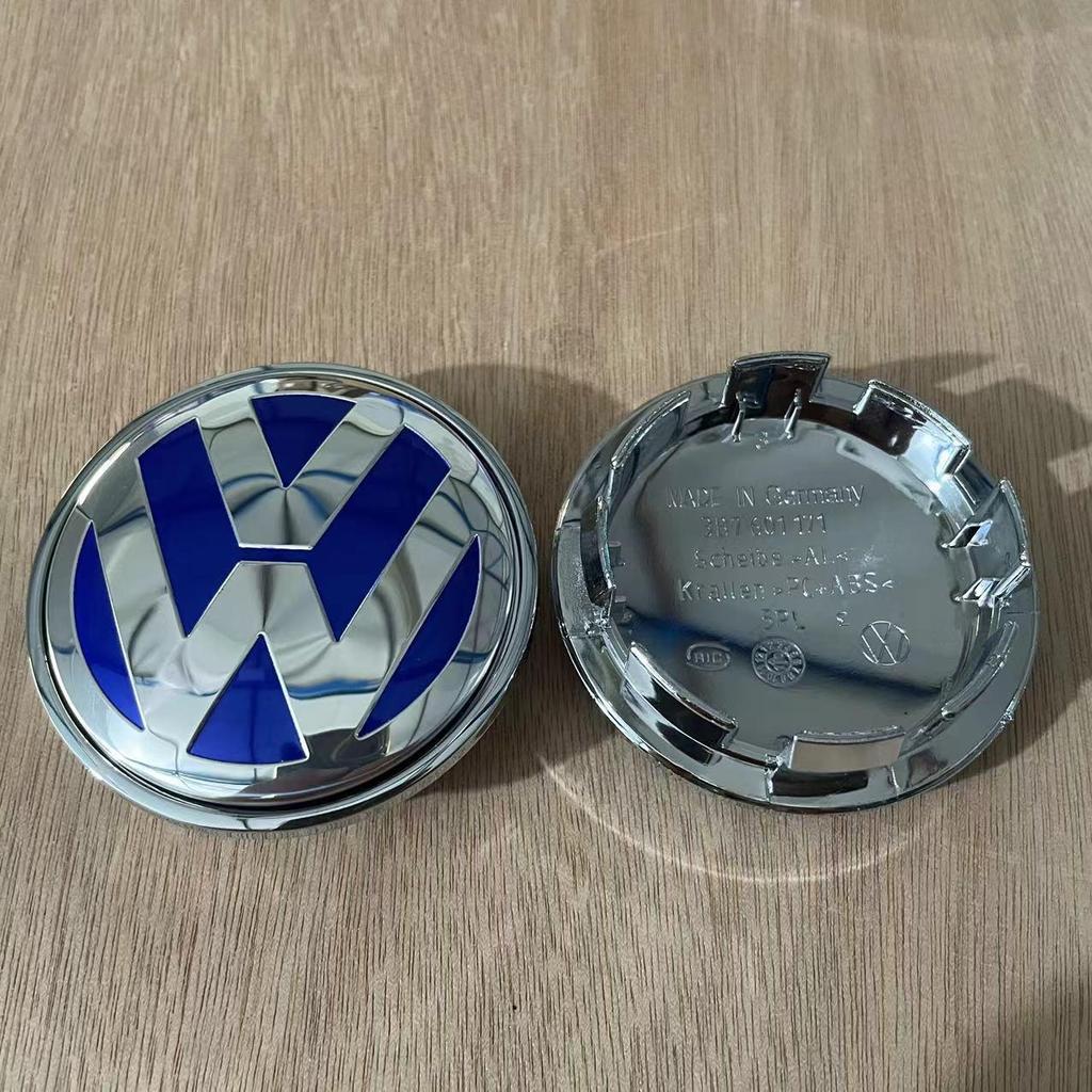 Volkswagen R GTI Radkappen-Emblem - Wolfsburg Mittelkappe für Magotan, Touran, Sagitar