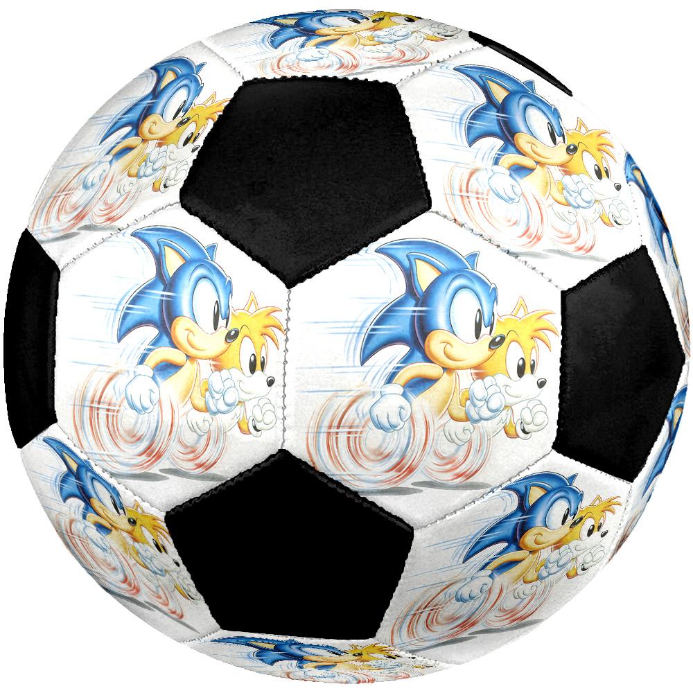 Sonic the Hedgehog3 Soccer Ball Colorful All Ages Machine Stitched PVC Competition Ready Durable High-Bounce.SIZE5