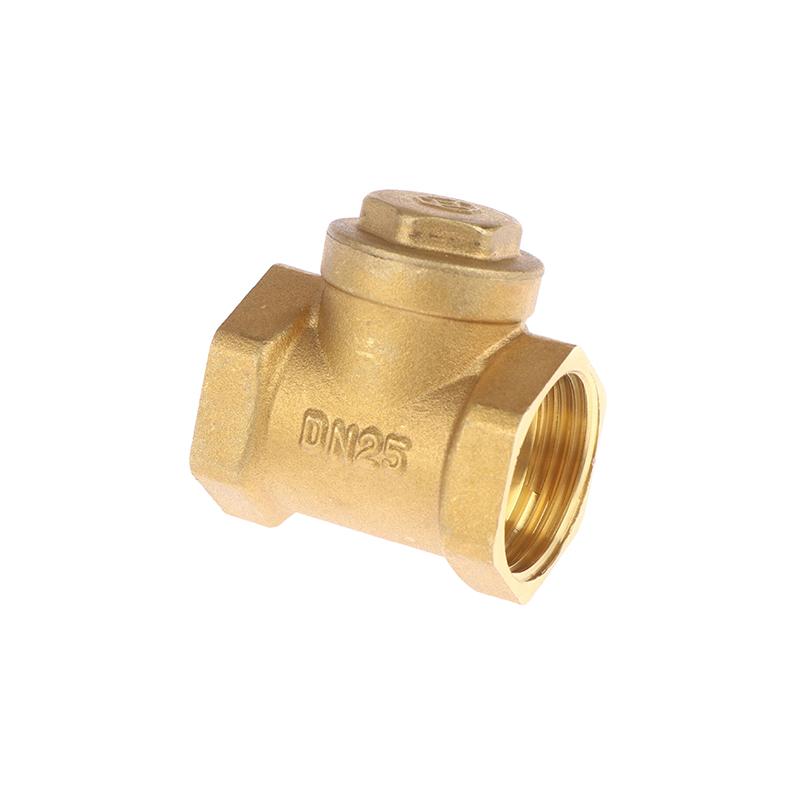 DN15-DN40 Horizontal Brass Check Valve - Female Thread Non-Return Valve for Equipment