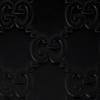 Gucci GG Embossed Black Leather Zip Around Long Wallet For Unisex Daily Use