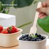 Eco-Friendly Disposable Wooden Forks