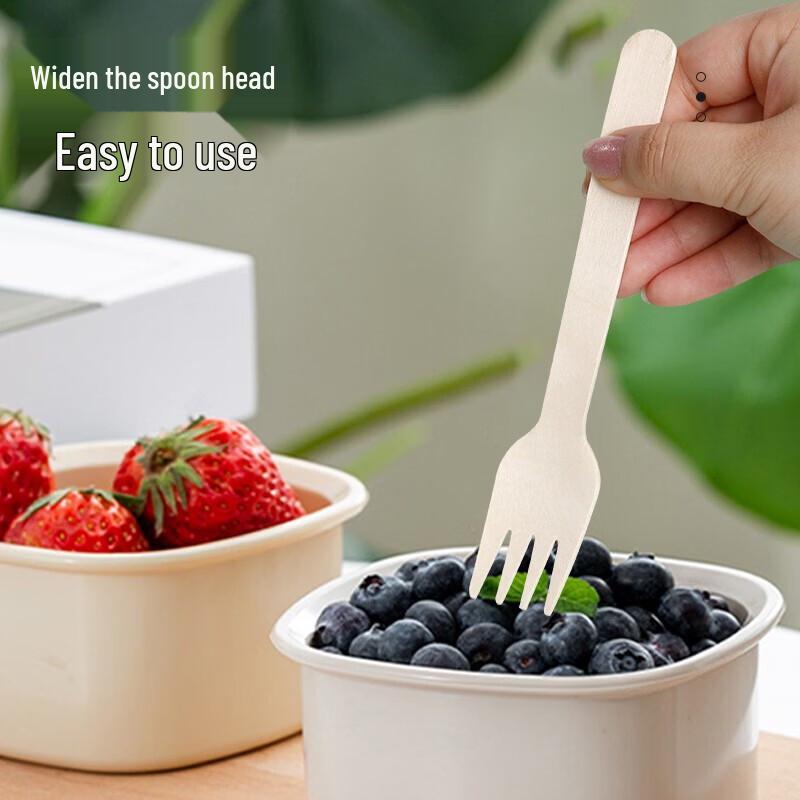 Eco-Friendly Disposable Wooden Forks