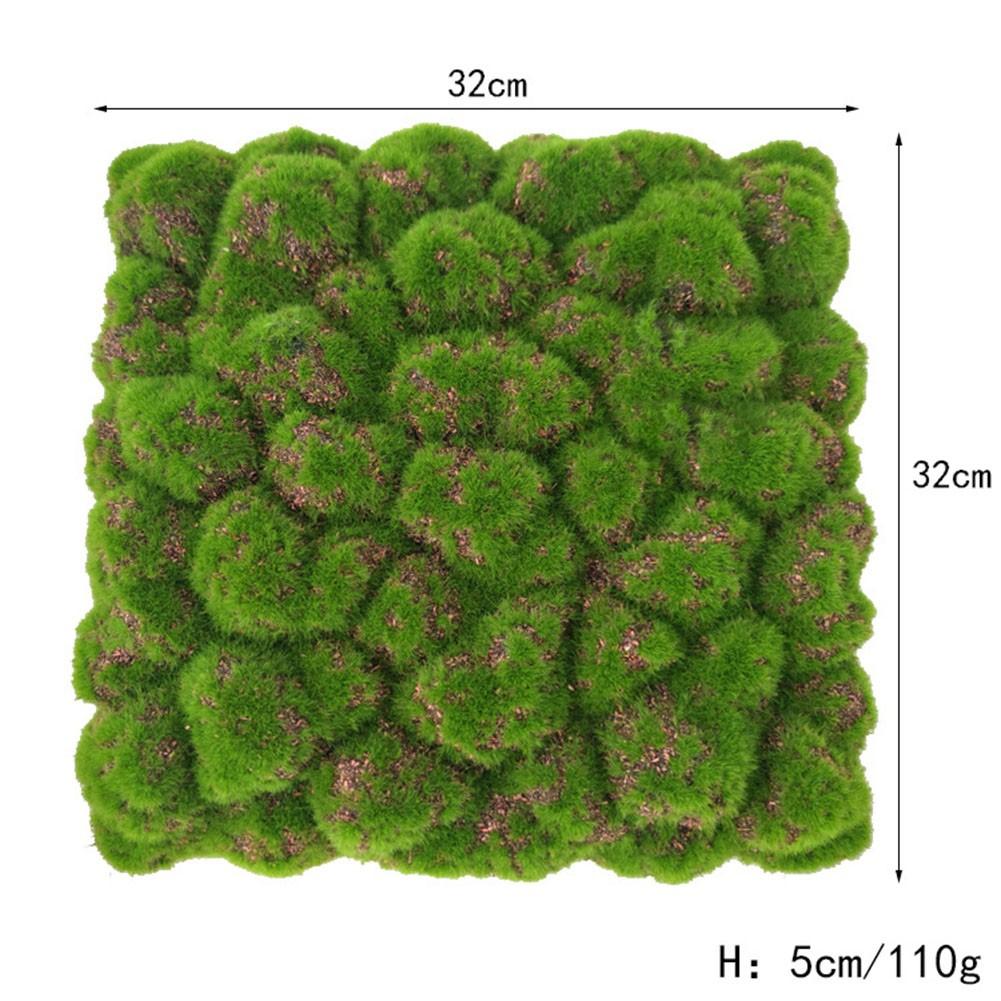 Design a unique and captivating space with this fake moss foam board