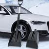 Telescopic Snow Remover Tool - Retractable Outdoor Aluminum Alloy Ice Shovel, Camping Garden Survival Shovel Tools