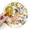 50 Egyptian Pharaoh Trendy Graffiti Stickers for Luggage, Laptop, and Car