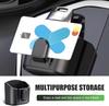 1-5 Stück Universal Auto Schlüsselhalter Clip Organizer Auto Armaturenbrett Schlüssel Aufbewahrungsbox Rückseite Klebehalterung Passend für Karten Schlüsselhalter Aufbewahrung