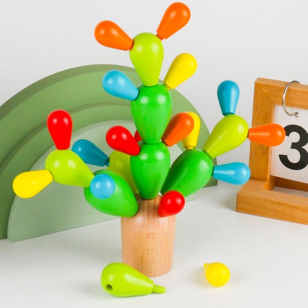 Cactus Cactus Montessori Toy Hedgehog Splicing Sensory Toy Game Baby Concentration Training  Family