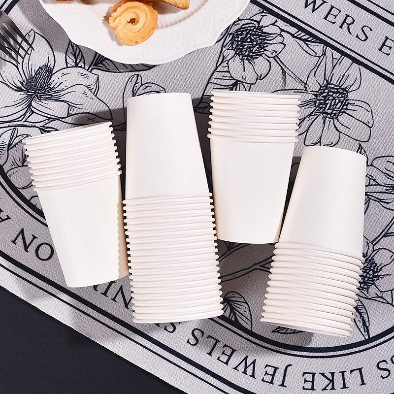 

Disposable White Paper Cups