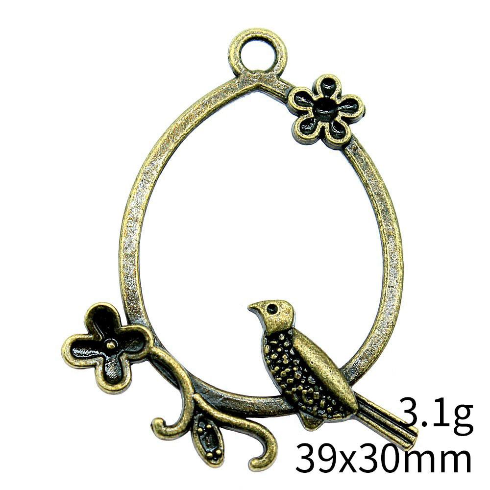 Mother's Day Charms For Bags Wave Water Drop Swirl Charms Pendant Audience Bag Pendant