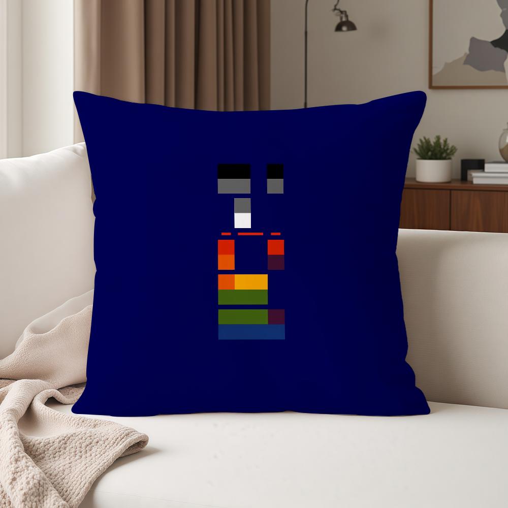 Rock Band CColdplayMoon Pillow Case Suitable For Bedrooms Living Rooms Cars Home Decoration