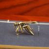 Solid Brass Mosquito Statue Vintage Insect Sculpture For Home Office Desk Decor Unique Conversation Starter And Gift