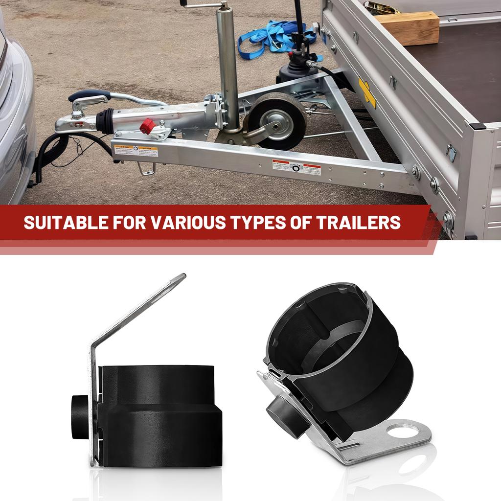 7Pin 13Pin Trailer Plug Holder Connector Lock Rustproof Metal Design Suitable for Multiple Vehicle Models