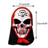 Spooky Skull Cosplay Mask Dress Up Full Face Mask Toy Performance Halloween Skull Mask  Gift