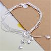 Fashion Charm Tassel Heart Pendant Chain Bracelets New