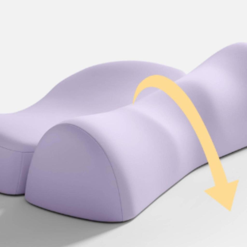 Contoured Ergonomic Neck Pillow Cozy for Adults