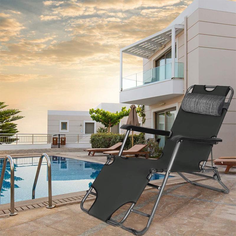 Liegesessel Zubehör Klappstuhl Kissen Nickerchenstuhl Schwammkissen Schlichtheit Rückenlehnenstuhl Teslin Kissen Nickerchenstuhl Kopfstütze