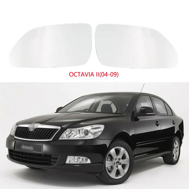 Beheiztes Rückspiegelglas Ersatz für 2004-2012 Skoda Octavia II/Superb.
