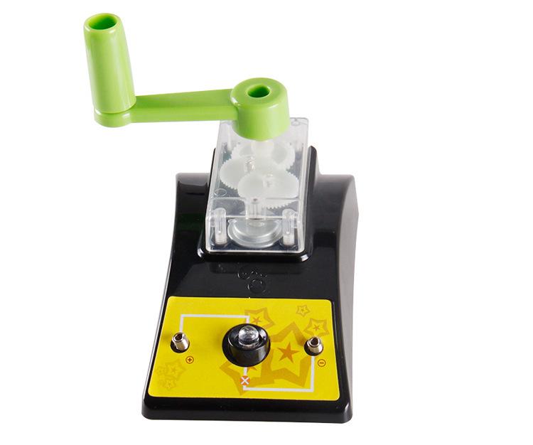DIY Hand-Crank Generator Science Toy for Kids
