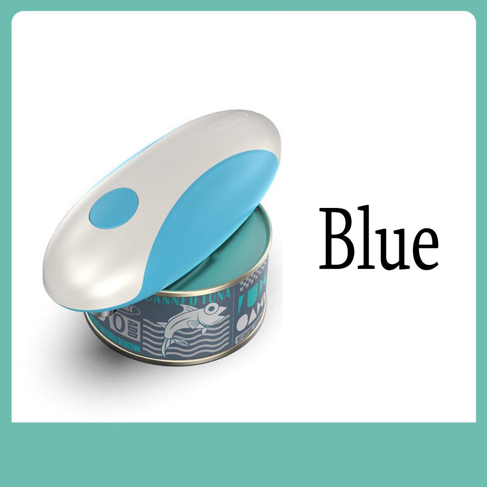 Electric Can Opener Automatic Jar Opener Portable Rechargeable Kitchen Can Opener Hands-Free Easy Pull One Touch Tin Can Opener