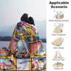 1pc. Disney Dumbo Elephant Circus Scene Throw Blanket, Home Office Outdoor Gift for Kids Adults, Soft Warm Plush Microfiber Blankets, 50x60 Inches