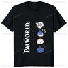New Game Palworld Printed T-shirt Casual Fashion Loose Harajuku Women T Shirt Streetwear Hip Hop Korea Style Y2k Unisex Tshirt