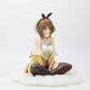 Reisalin Stout Sitting Position Atelier Ryza Gk Statue Models Collectible Doll Girl Action Figures 15cm Model Toy