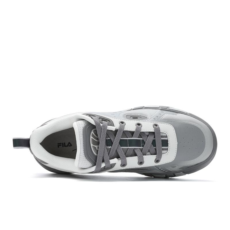 Fila Melt Avant-Garde Stylish Trendy Pattern Low-Top Sneakers Men Sneakers Gray F12M431201FAV