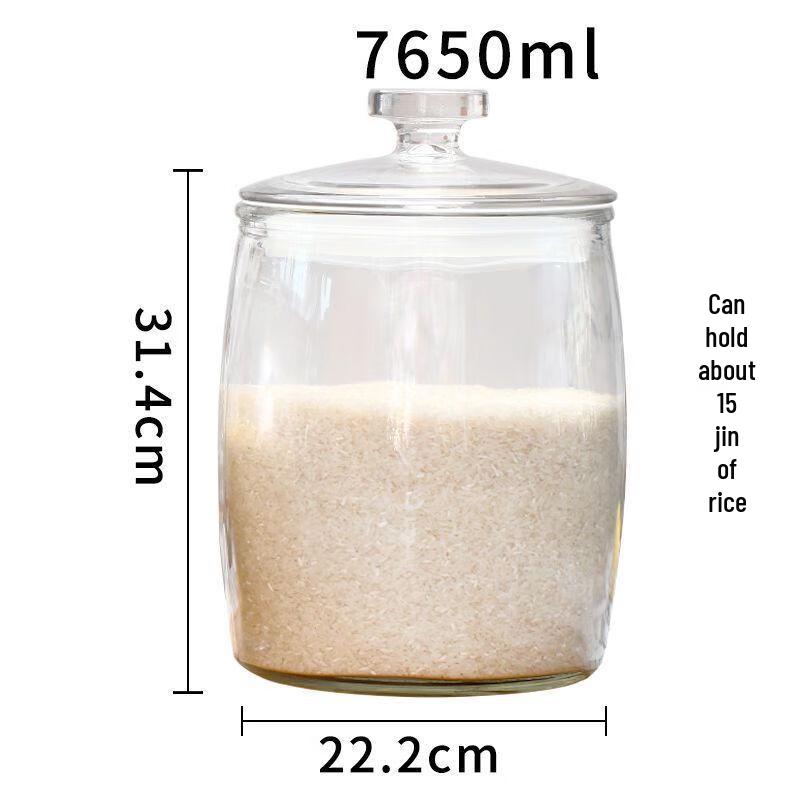 ZISIZ Glass Kimchi and Food Storage Jar