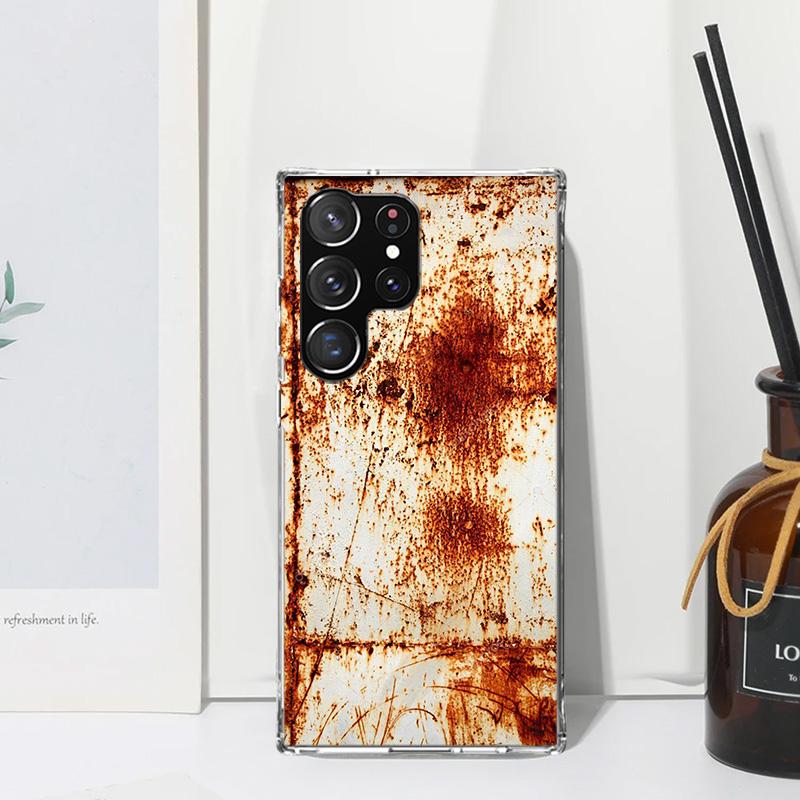 

Vintage Industrial Style Rusty Pattern Phone Case For Samsung Galaxy S26 S25 Edge S24 FE S23 S22 Ultra S21 Plus S20 + Art Fundas Samsung S20 FE