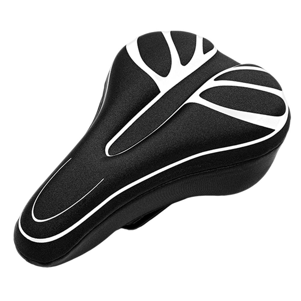 

Bicycle Seat Cover Anti-Slip Bike Cushion Cover Breathable Cycling Cushion Seat Protector Outdoor Biking Accessories белый