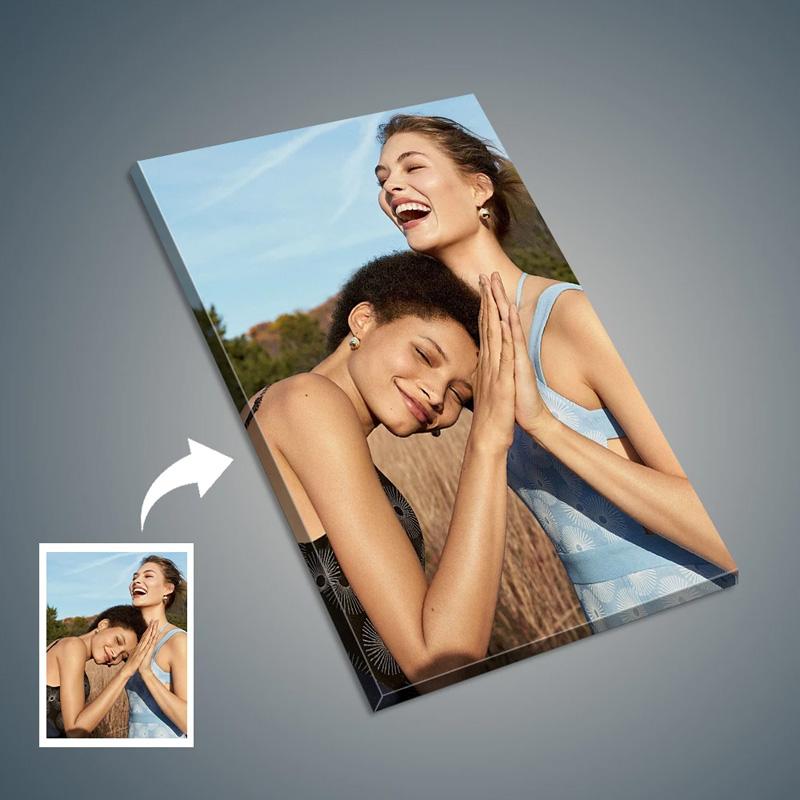 Personalisierte Rahmenlose Heimwanddeko,Jubiläen,Familienfotos,Landschaftskunst,Benutzerdefinierte Drucke von Film-, Anime- und Musikbildern,HD-Aufkleber