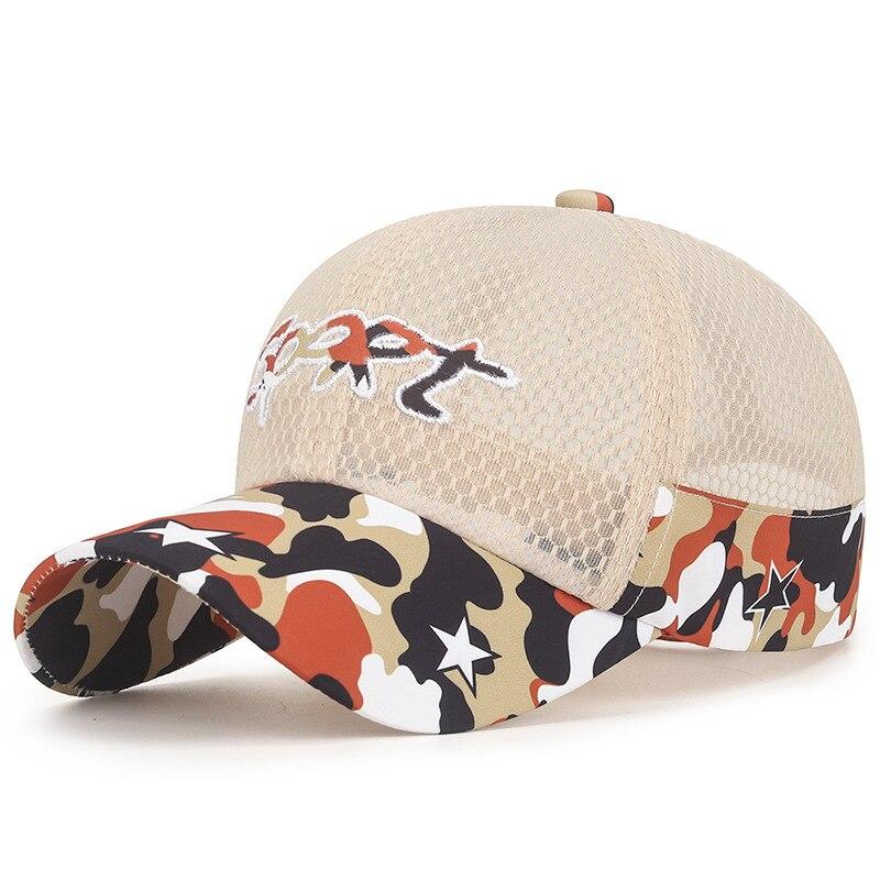 Northwood Children's Baseball Cap Mesh Hats For Kids Summer Sport Camouflage Boy Girls Caps 52-54cm