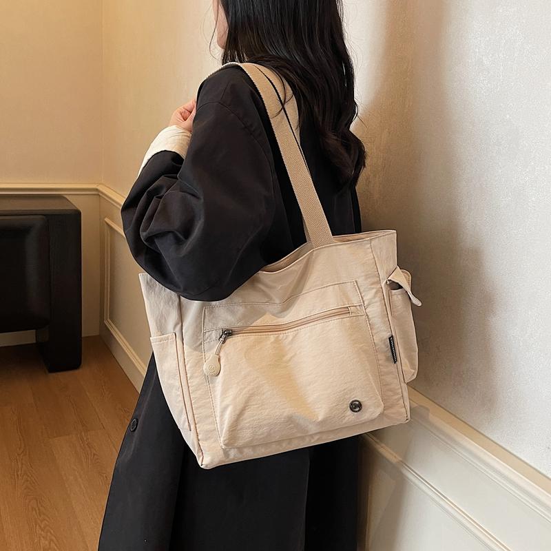 Commuter Large Capacity Handbag Women's Shoulder Bag Lightweight Tote Bag