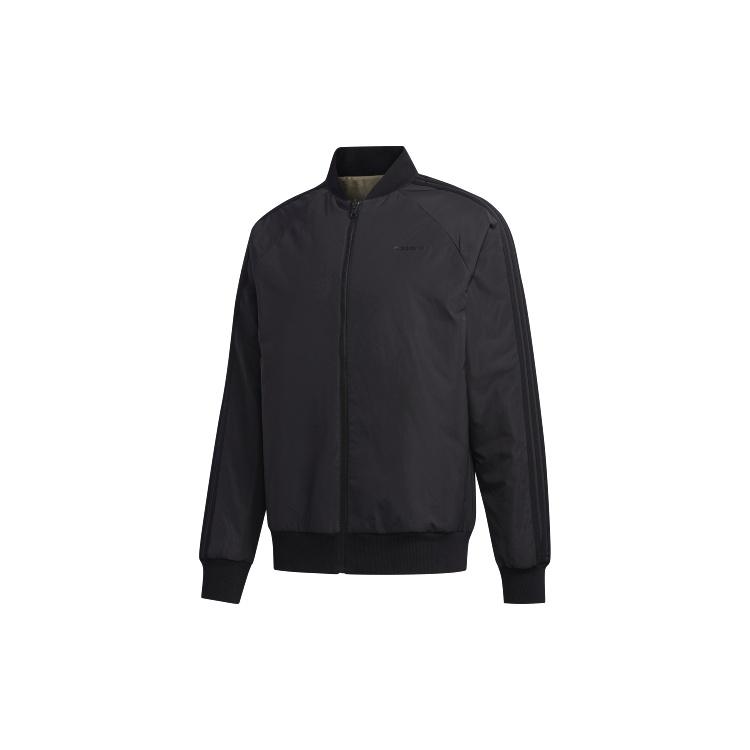 adidas neo Series Sports Double Sided aviator Jacket Black Men s FU1030 S