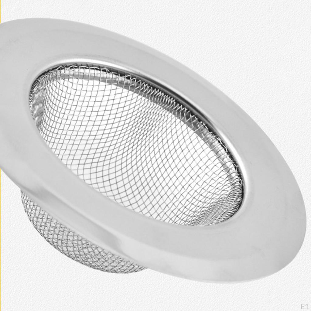 Kitchen Sink Strainer, Large Wide Rim Thicken Edge Basket Filter Stopper, for Floor Drain Balcony