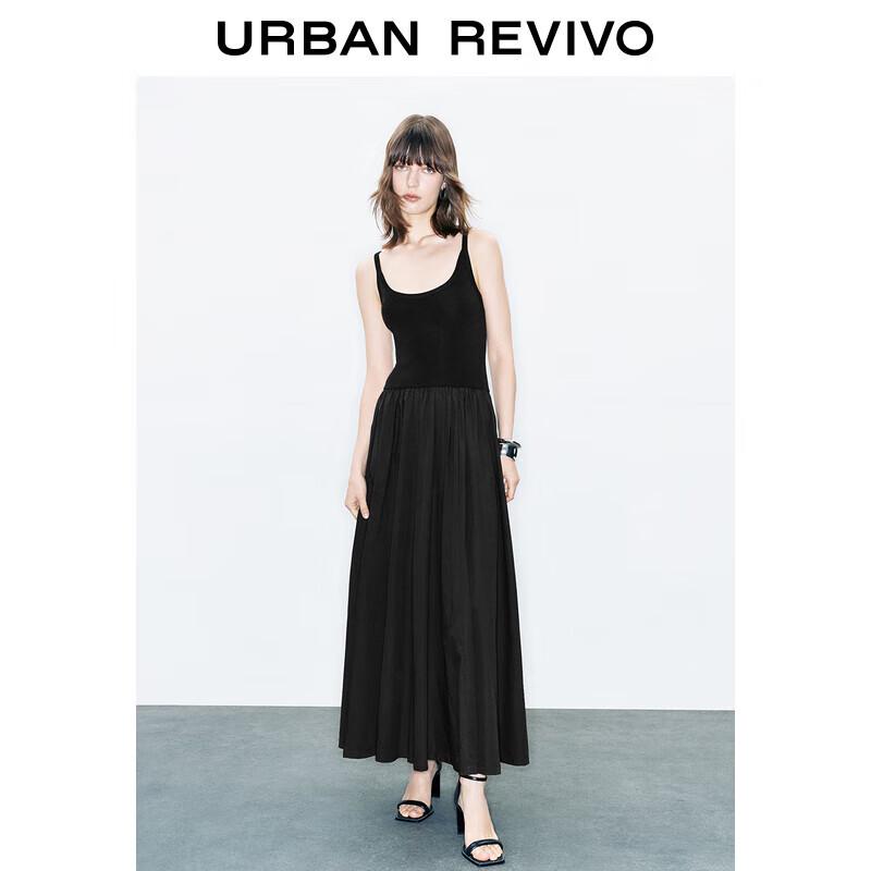 

UR 2024 Autumn French Hepburn Sleeveless Knit Dress XS