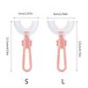 Food Grade Silicone Toothbrush U-Shaped Tooth Brush 360° Oral Teeth Cleaning for Toddlers Child Pink/Yellow/Blue/Green