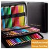 48 Colored Pencils Oil / Watercolor Color Pencils with Cloth Bag For Professional Drawing Sketching Art Supplies
