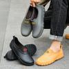 Men's non-slip and wear-resistant low-top waterproof men's chef work shoes rain shoes men's shoes are versatile