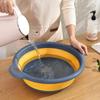 Folding Basin Portable Plastic Travel Folding Wash Basin Safe and Durable Folding Wash Basin Bathroom Supplies Durable Basin