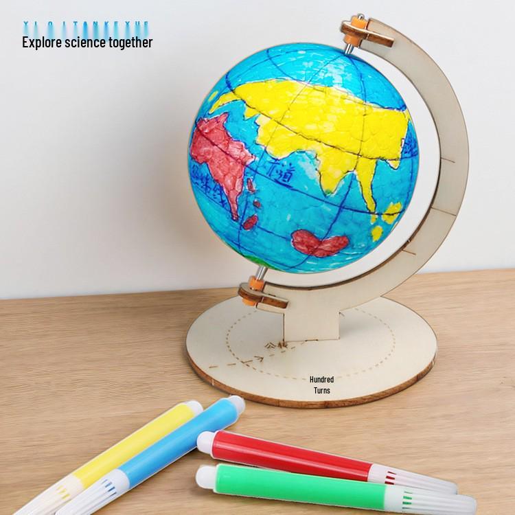 Earth Day & Night Model DIY Science Experiment Kit for Kids